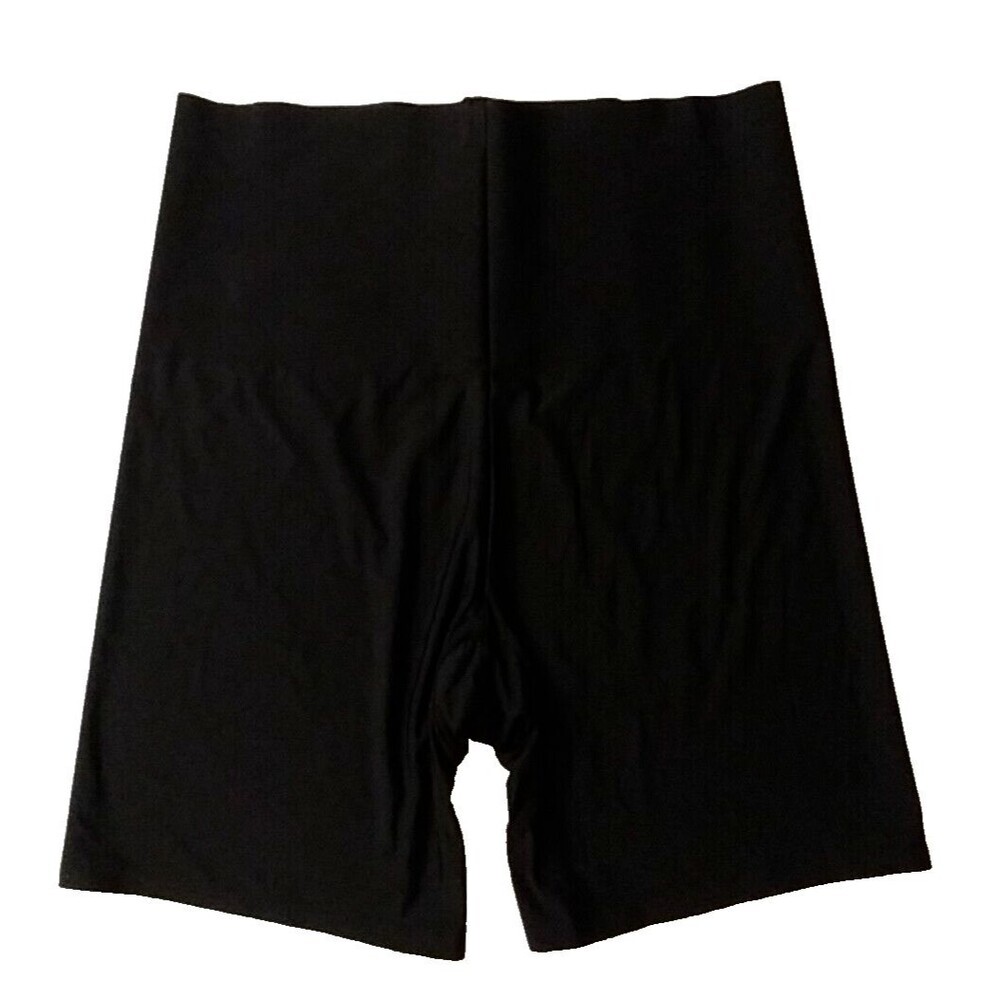 SKINNYGIRL Black Laser Shaping Shorts Tummy Thigh Slimmer Large 7069 Shaper NWOT